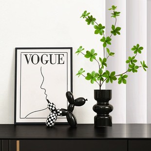 速发软装入户进门艺关装饰摆件走廊过道鞋柜绿植工玄品高级感