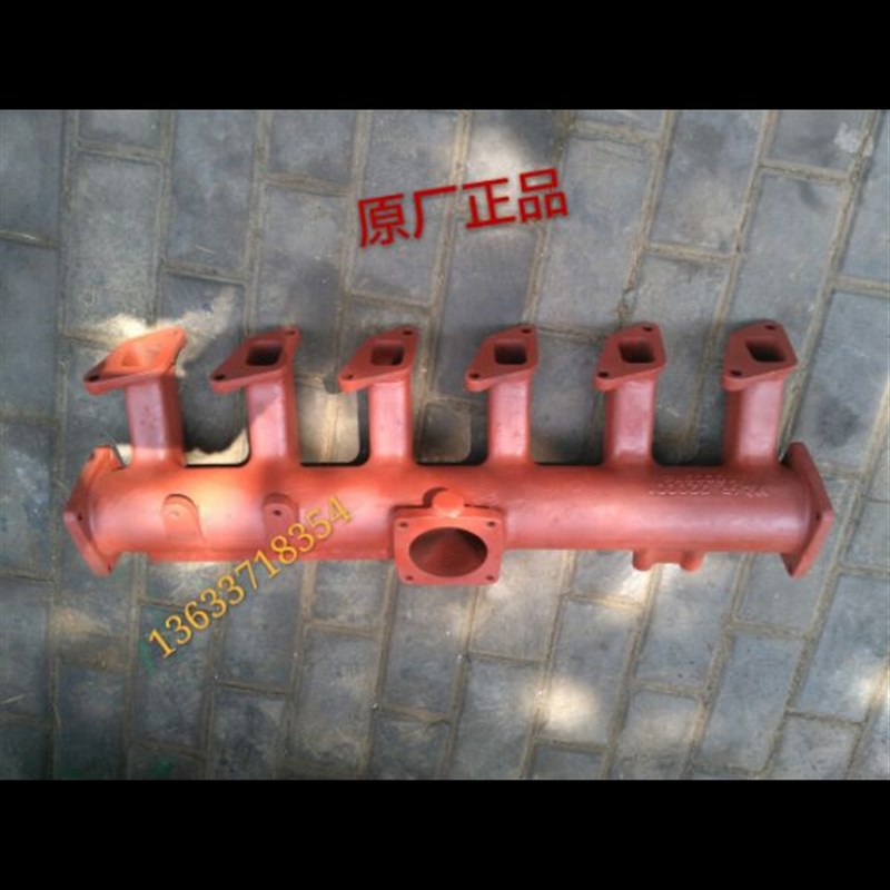 速发东一拖洛方红柴油配件 6R. 20001六缸进气管/支管2