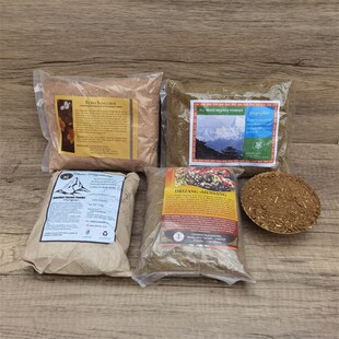 速发不丹手工香粉 Rewa Sogchoe 草木花药熏香粉 山净烟供 250克