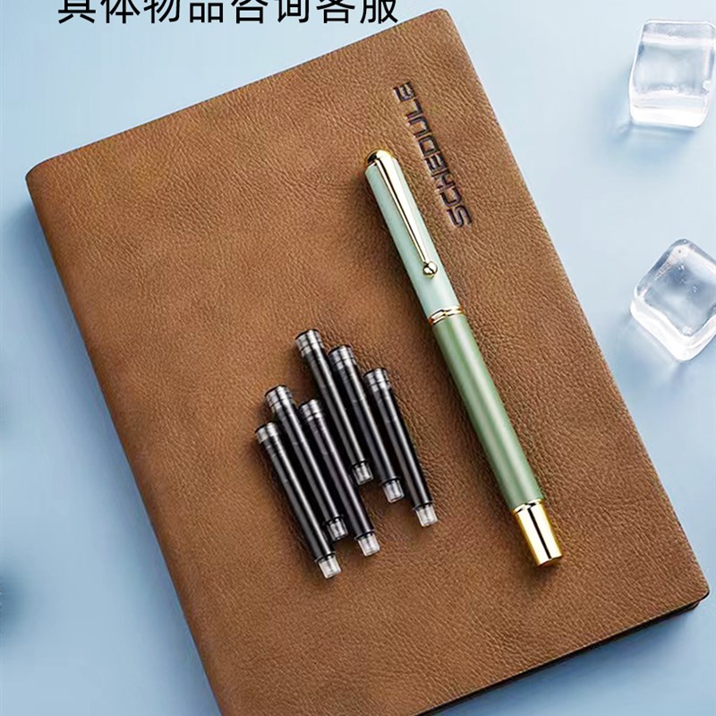 保真速发心无羡钢笔式毛笔软笔狼毫秀丽笔头自来水可X加墨水便携