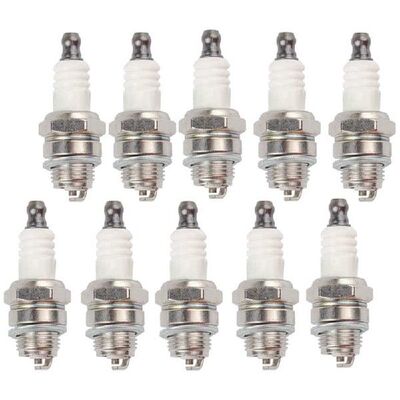 保真速发10Pcs L7T mSpark Plug for Trimmer Blower Chainsaw