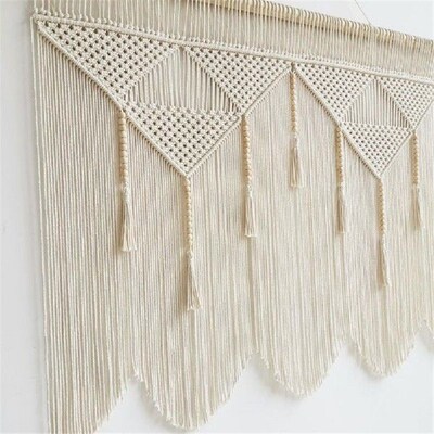 保真速发Macrame Tapestry Boho Decoration NLordic Style Hand