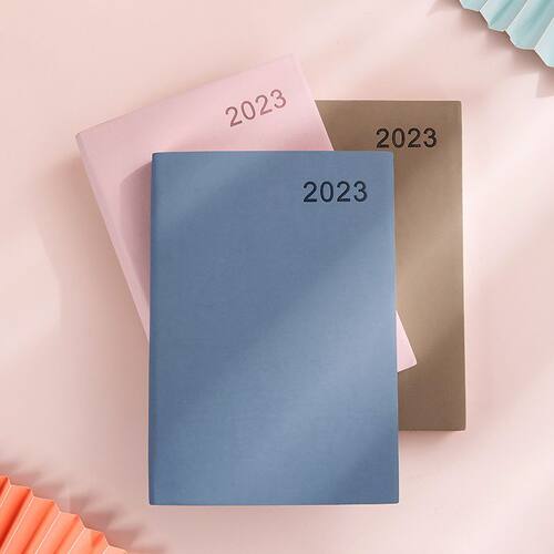 保真速发2023日程本每日计划本yins风时间管理一日一页365天记事