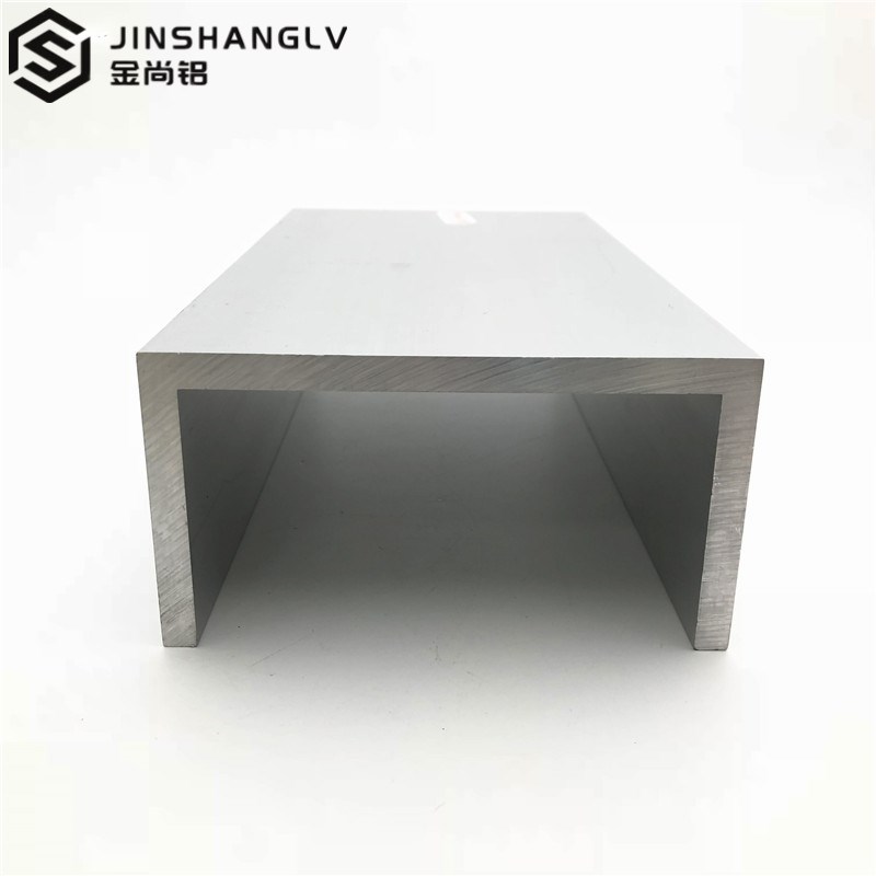 现货铝合金U型槽130x70x8mm铝u型槽合金铝条铝合金型材导轨铝型材