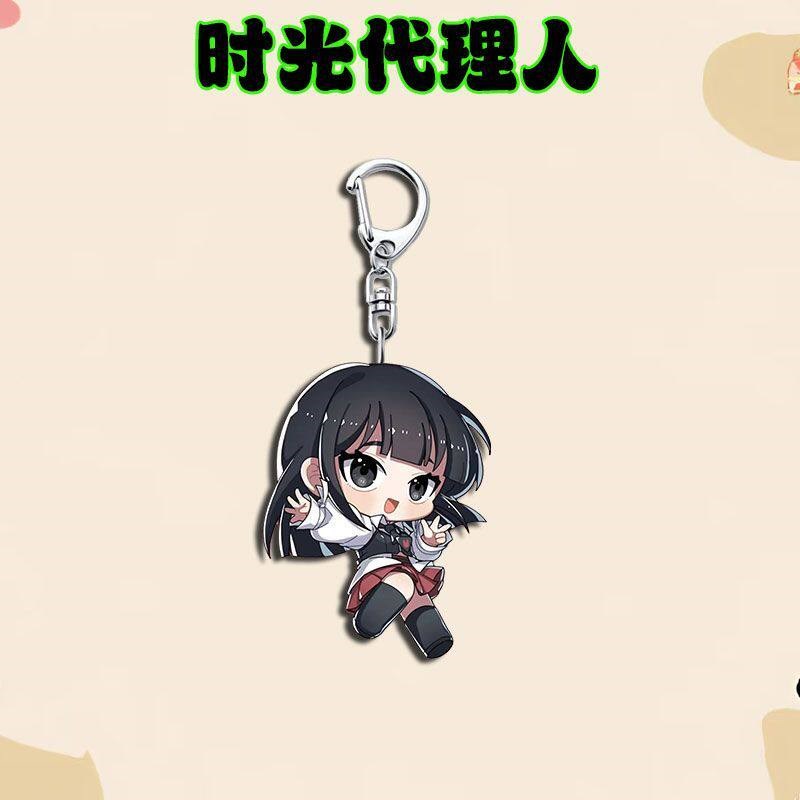 速发时光人Q版潮流创意亚克力扣学生书包小挂件