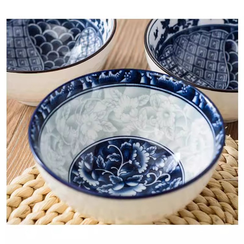速发碗筷餐具套装 青花瓷碗礼品盒 陶瓷餐具开业婚庆回礼礼品