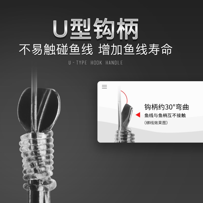 速发飞斯戈高碳伊豆钓鱼钩伊势尼丸世散装盒装成品钓钩鲫鱼鲤鱼垂