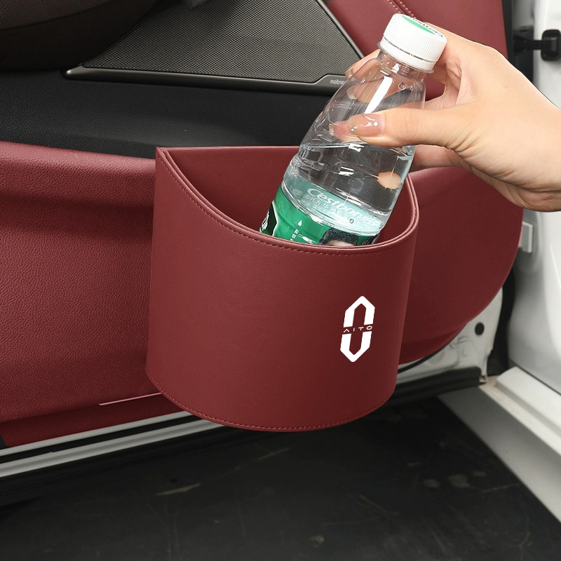 速发适用问5M界/EV M7/M垃圾桶物储收纳盒箱汽车内装饰用品大全