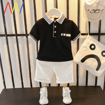 保真速发SUmmer clothes for baby boy kids T shPirt shirts sho