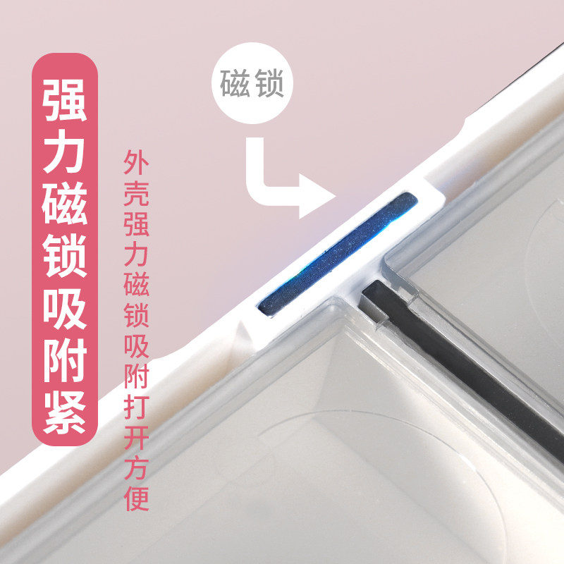 速发渔具配件盒多功能钓鱼盒小配件盒收纳盒工具箱鱼钩储物盒钓鱼