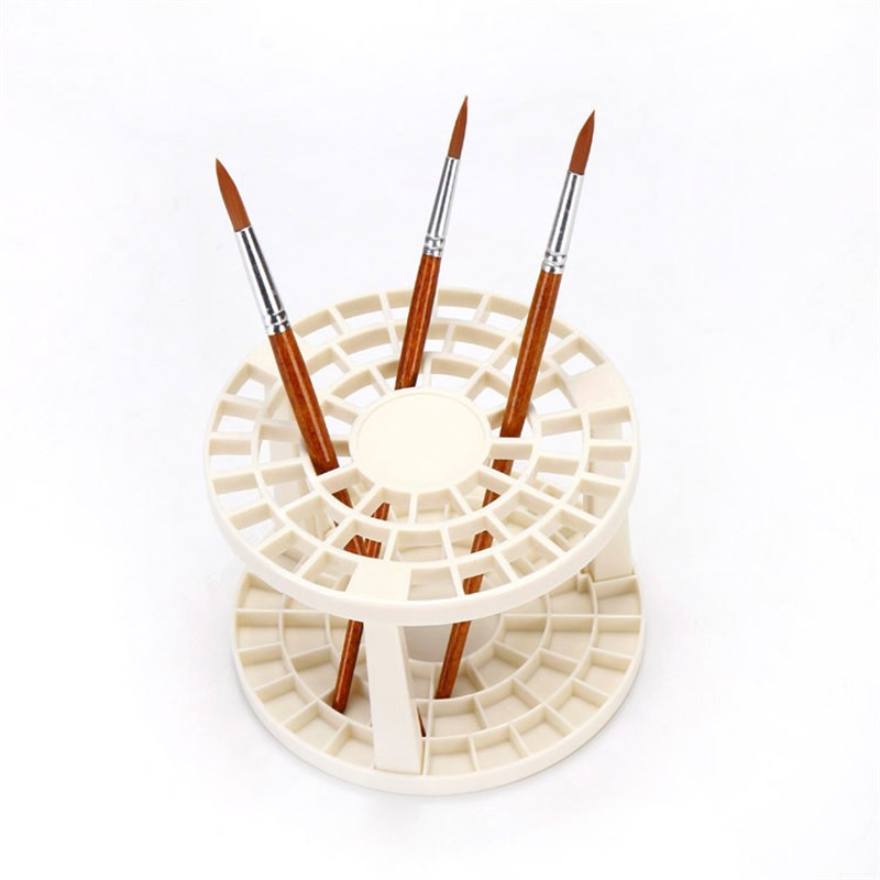 保真速发多功能塑料DIY组装笔架儿童绘画笔刷架收纳架Z插笔器画笔