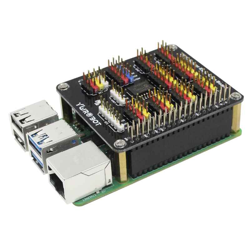 速发树莓派AD模数扩展板 Raspberry Pi 4B/B+ AD/DA数模输入转换