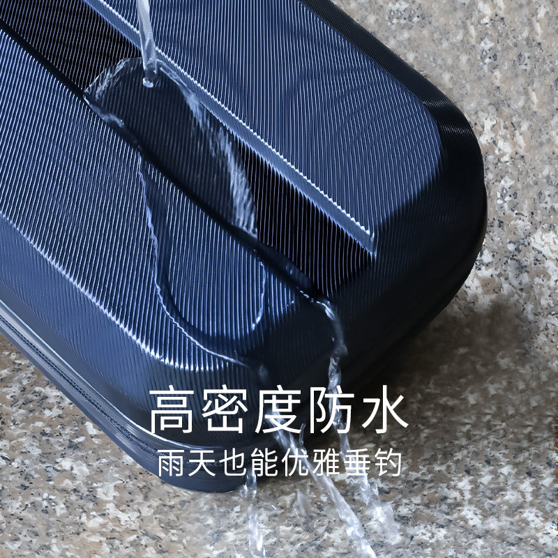 速发硬壳鱼竿包轻便型鱼具包鱼包钓鱼包多功能大全杆包手提渔具包