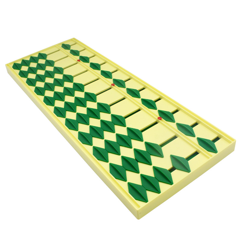 现货11档5珠大算盘磁性教具不滑珠老师算盘教学算盘 磁性算盘防滑图片