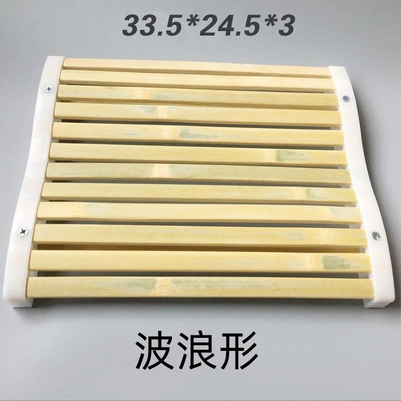 现货服装厂员工坐垫夏天透气竹垫竹条椅垫屁股垫通风散热座垫板凳