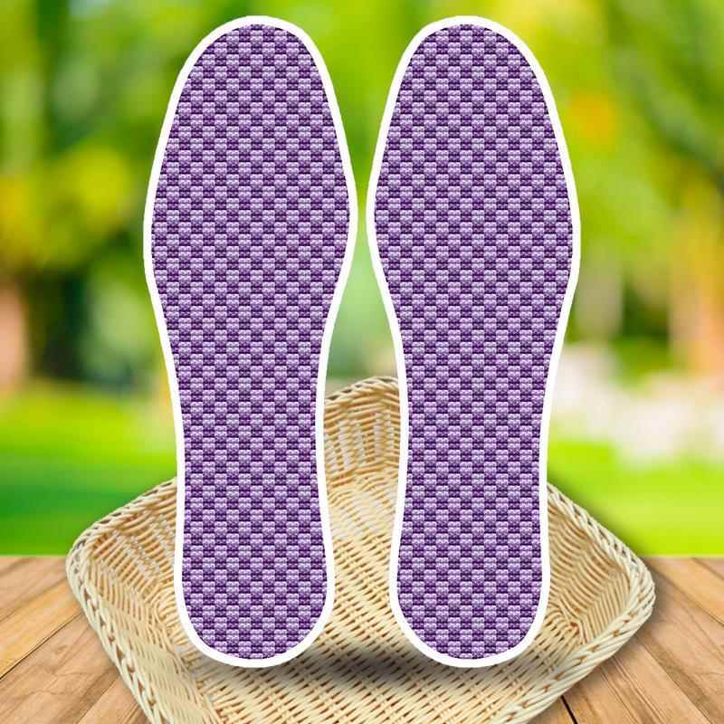 速发几何新款鞋半纯手工刺绣绣花不褪色垫成带带针品线男鞋垫