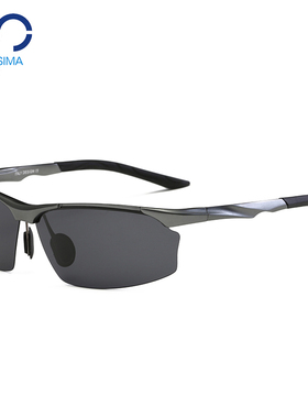 速发铝镁偏光个墨男士镜镜潮人眼睛太性运动开车司机驾驶男851