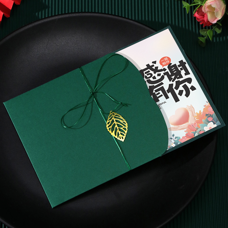 贺卡感恩节定制空白手写卡片