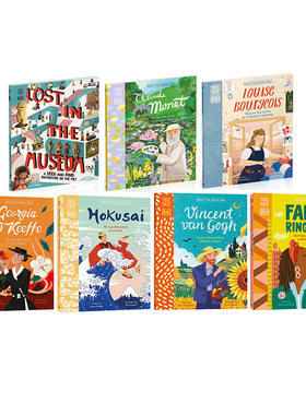 英文原版 DK The Met 艺术家的所见所闻 在大都会博物馆中迷路 克劳德·莫奈 大都会文森特梵高 乔治亚-奥基夫