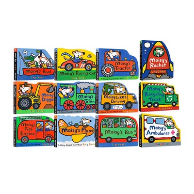 交通工具造型书英语启蒙亲子共读