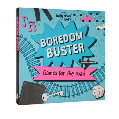 英文原版 Boredom Buster 无聊克星 Lonely Planet Kids