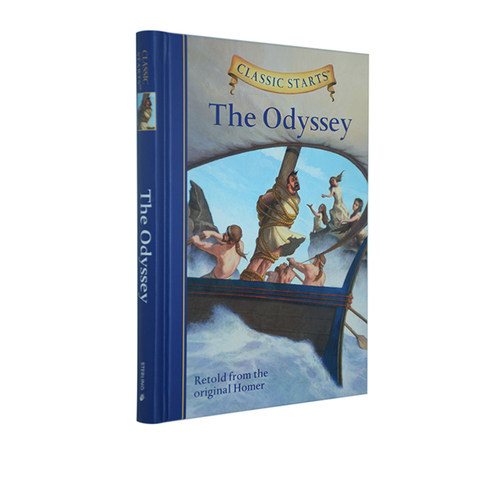 Classic Starts系列 The Odyssey 荷马史诗 奥德赛 英文原版儿童小说 世界经典名著 精装版