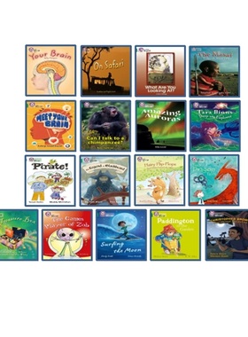 【级别15 绿色套装B】Collins big cat White B 17册合售 柯林斯大猫系列分级阅读 英文原版故事绘本