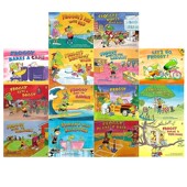 Gets Dressed 英文原版 套装 青蛙小吉14册 Froggy 幼儿心灵成长绘本 吴敏兰推荐 儿童家庭教养教育 图画故事书