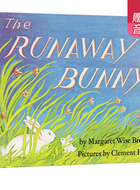 英文原版 逃家小兔 The Runaway Bunny 廖彩杏书单绘本 吴敏兰同场加映 儿童学习英文纸板书 Margaret Wise brown 晚安月亮同作者