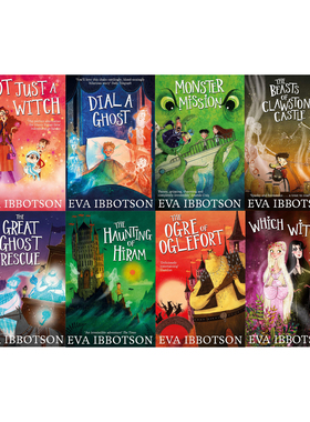 预售 英文原版 Dial a Ghost/Monster Mission/ Not Just a Witch 卫报儿童小说奖 Eva Ibbotson  儿童冒险侦探小说系列 8册套装