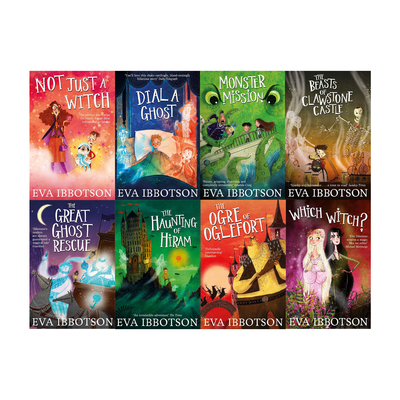 预售 英文原版 Dial a Ghost/Monster Mission/ Not Just a Witch 卫报儿童小说奖 Eva Ibbotson  儿童冒险侦探小说系列 8册套装