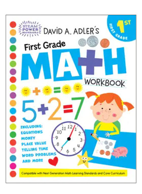 Adler 1St Math Workbook 大卫·A·阿德勒的一年级数学练习册