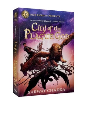 Rick Riordan Presents 波西杰克逊外传  Adventures of Sik Aziz #1 City Of The Plague God 瘟神之城  奇幻魔幻小说青少年阅读