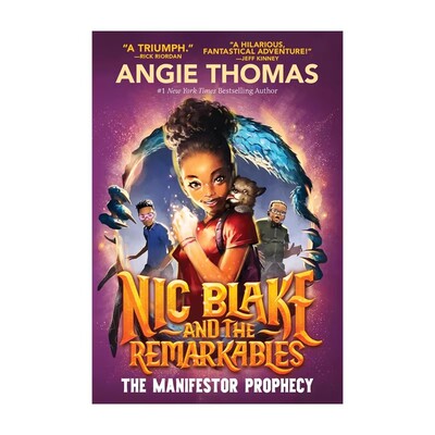 预售 英文原版 尼克・布莱克与非凡者 Nic Blake and the Remarkables: The Manifestor Prophecy 觉醒者预言 儿童奇幻冒险小说