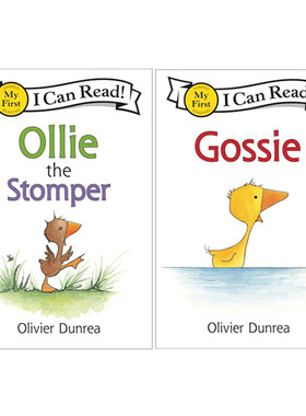 英文原版 Gossie & Friends 小鹅戈西和朋友们 2册合售 My First I Can Read 入门级分级阅读英语读物
