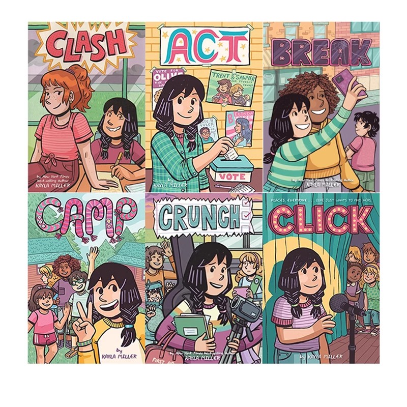 AClickGraphicNovel5册合售
