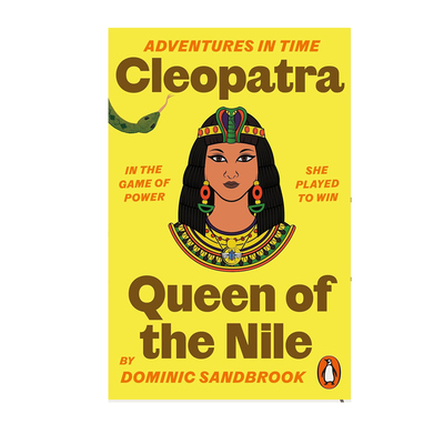 预售 英文原版 Cleopatra, Queen of the Nile尼罗河女王克利奥帕特拉历史大冒险系列 平装 青少年历史读物 科普故事书