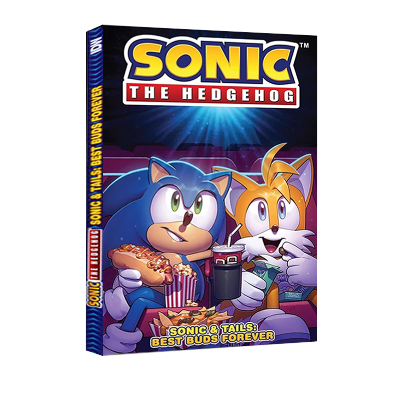 预售 英文原版 刺猬索尼克 音速小子 Sonic The Hedgehog Sonic & Tails Best Buds Forever 索尼克与尾巴 青少年漫画 Ian Flynn