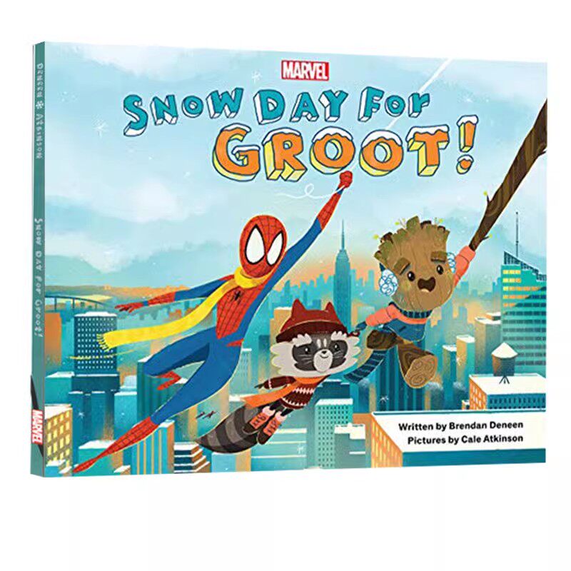 英文原版SnowDayforGroot