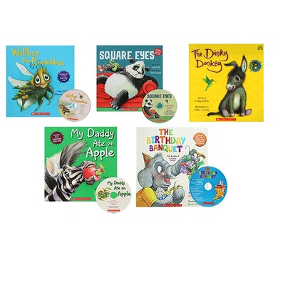 英文原版摇摆的毛驴5册