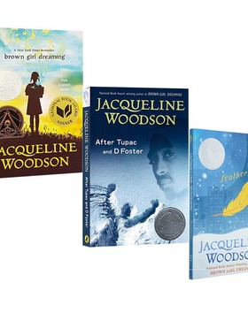 英文原版 After Tupac and D Foster/Feathers 纽伯瑞获奖作品 儿童经典文学读物 安徒生奖、纽伯瑞奖作家Jacqueline Woodson