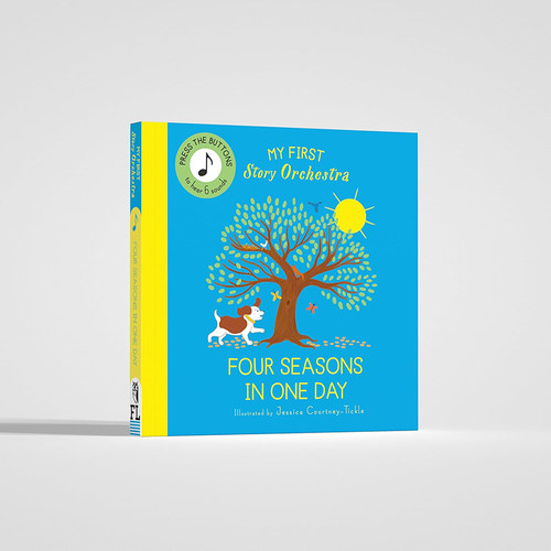 管弦乐队音乐故事系列 四季 My First Story Orchestra The Four Seasons in One Day 英文原版绘本   纸板发音书