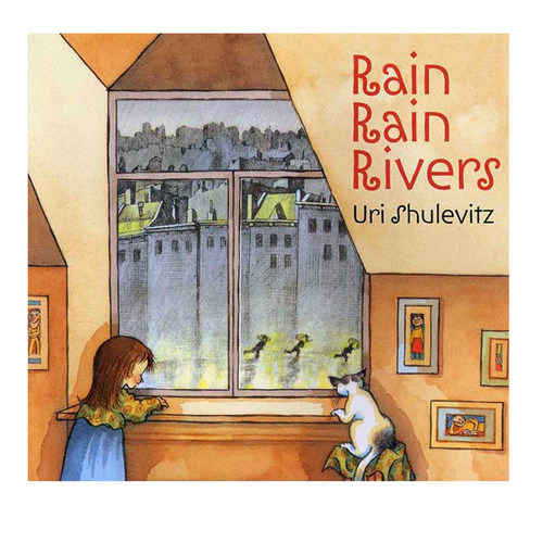 英文原版 Rain Rain Rivers 儿童认知启蒙学习 名家Uri Shulevitz  儿童图画故事绘本
