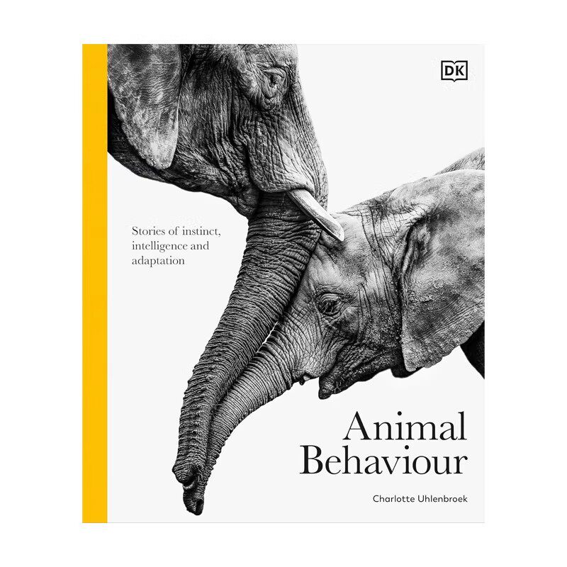英文原版 Animal Behaviour  动物行为 视觉百科 本能 智力和适应的故事 动物科普精装 探索动物世界奥秘