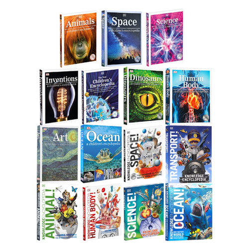 DK儿童知识百科全书英文原版
