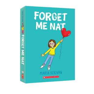 Nat Enough 中小学生课后趣味读物 Forget 全彩漫画绘本故事图画书 娜塔莉 不够自信 英文原版