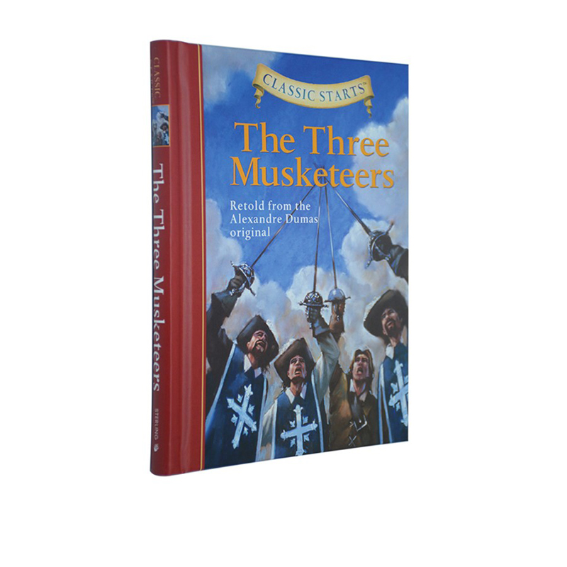 Classic Starts系列 The Three Musketeers 三个火枪手 英文原版儿童小说 世界经典名著 精装版