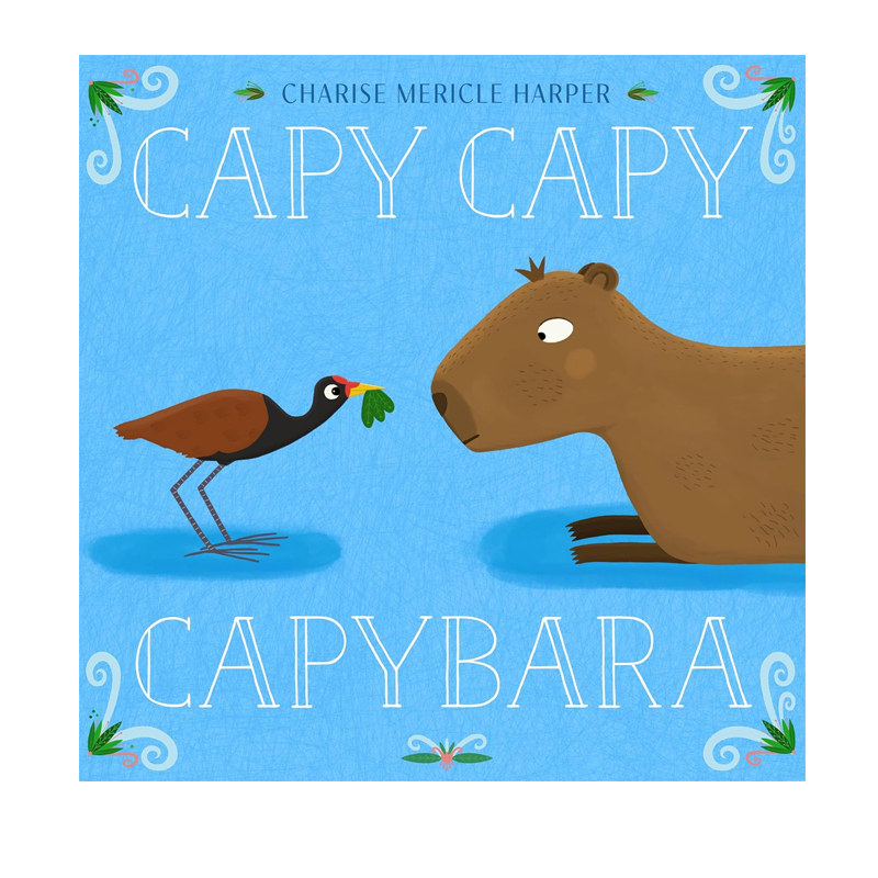 预售 英文原版 Capy Capy Capybara 卡皮巴拉 精装绘本 萌趣动物认知 儿童趣味成长故事