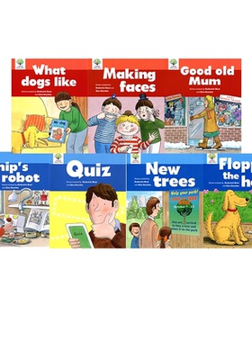 英文原版 Oxford Story Tree 7册合售 牛津阅读树 自然拼读教辅 童话常识科普读物儿歌童谣 语言学习生活认知