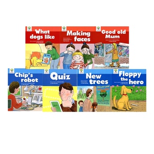 英文原版 Oxford Story Tree 7册合售 牛津阅读树 自然拼读教辅 童话常识科普读物儿歌童谣 语言学习生活认知